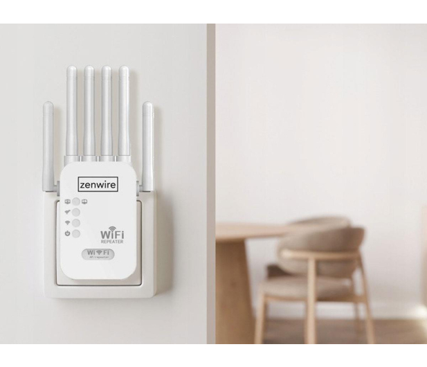 Zenwire Wzmacniacz Sygnału Sieci WiFi 5 WD-R1201U 1200 Mb/s - 1604619 - zdjęcie 4